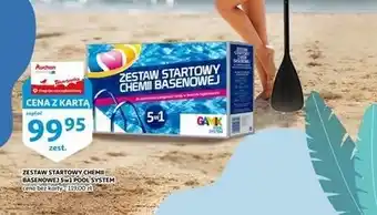 Auchan Zestaw startowy chemii basenowej 5w1 Gamix oferta