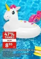 Auchan Koło do pływania jednorożec oferta