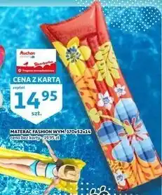 Auchan Materac dmuchany fashion 170 x 52 14 cm oferta