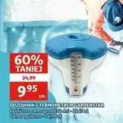 Auchan Dozownik chloru z termometrem Garden Star oferta