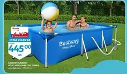 Auchan Basen steel pro 300 x 201 66 cm Bestway oferta