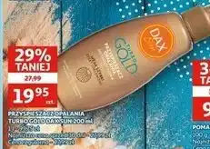 Auchan Przyspieszacz do opalania turbo gold Dax Sun oferta