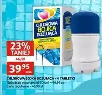 Auchan Chlorowa bojka dozująca + 4 tabletki Gamix oferta