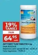 Auchan Aktywny tlen tabletki Planet Pool oferta