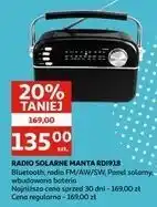 Auchan Radio solar rdi918b Manta oferta