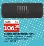Auchan Głośnik bluetooth flip6 czarny Jbl oferta