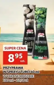 Auchan Czosnek w sprayu Turci oferta