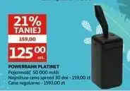 Auchan Powerbank 50000 mah Platinet oferta