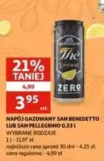 Auchan Napój limone San Benedetto oferta