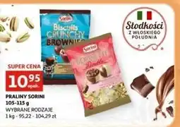 Auchan Praliny crunchy brownies Sorini oferta