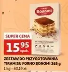 Auchan Zestaw do przygotowania tiramisu Bonomi oferta