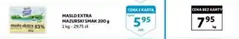 Auchan Masło ekstra Mazurski Smak oferta