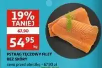 Auchan Pstrąg tęczowy filet bez skóry oferta