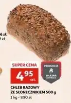 Auchan Chleb razowy ze słonecznikiem Auchan oferta
