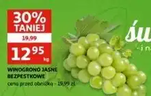 Auchan Winogrona jasne oferta
