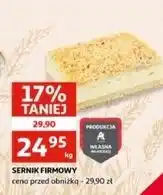 Auchan Sernik firmowy Auchan oferta