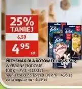 Auchan Karma dla kotów ocean mix Purina Felix Party Mix oferta