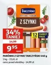 Auchan Parówki z szynki Tarczyński oferta