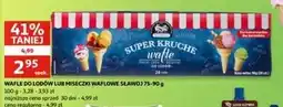 Auchan Wafle do lodów super kruche Sławoj oferta