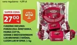Auchan Praliny czarna porzeczka ze śmietanką Mieszko oferta