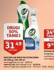Auchan Mleczko do czyszczenia spring fresh Cif Max Power 3 Action oferta