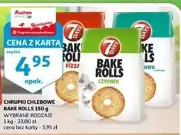 Auchan Bake rolls sour&cream 7 Days Rolls oferta