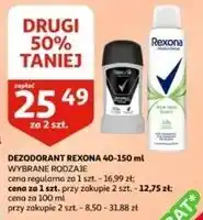 Auchan Dezodorant invisible black & white Rexona Men Invisible oferta