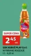Auchan Napój jabłko-malina Kubuś Play! Woda & Owoce oferta