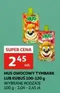 Auchan Mus jabłko-arbuz-aronia Kubuś oferta