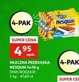 Auchan Mleczna kanapka kakao Nesquik Snack oferta