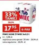 Auchan Piwo Żywiec Jasne Pełne oferta