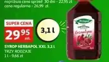Auchan Syrop malina Herbapol oferta