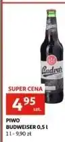 Auchan Piwo Budweiser Dark oferta