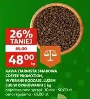 Auchan Kawa czekoladowa Coffee Promotion Gold oferta