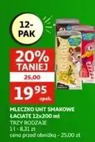 Auchan Mleko waniliowe Łaciate oferta