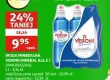 Auchan Woda pure Veroni Mineral oferta