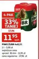 Auchan Piwo Żubr 1768 oferta