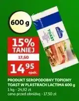 Auchan Ser topiony tostowy Lactima oferta
