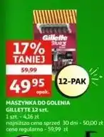 Auchan Maszynka do golenia nitro Gillette Blue 3 Plus oferta