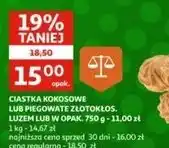 Auchan Ciastka piegowate Złotokłos oferta