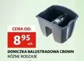 Auchan Doniczka balkonowa crown oferta