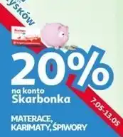 Auchan Materace karimaty śpiwory oferta