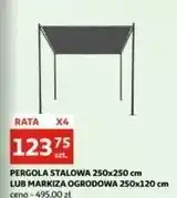 Auchan Markiza ogrodowa 250 x 120 cm oferta