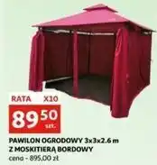 Auchan Pawilon ogrodowy 3 x 2.6 m + 2 ściany oferta