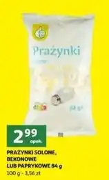 Auchan Prażynki bekonowe Podniesiony Kciuk oferta
