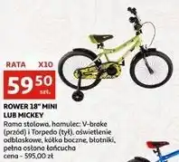 Auchan Rower 18'' mickey oferta