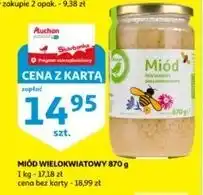 Auchan Miód wielokwiatowy Auchan oferta