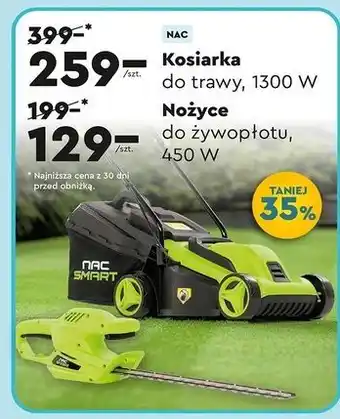 Biedronka Nożyce do żywopłotu 450 w Nac oferta