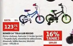 Auchan Rower dziecięcy 14 reksio oferta
