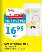 Auchan Kwas cytrynowy Podniesiony Kciuk oferta